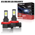 thumbnail image 1 of H11/H8/H9 LED Fog Light Bulbs Kit White 6000K 3570 CSP Plug&Play H11 Fog Bulbs Pack of 2, 1 of 7