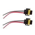 thumbnail image 2 of H11 H8 Fog Light Bulb Connector – 9CM Wire Pigtail, White Socket Holder, LED Ready (UK Stock) 2 of 6