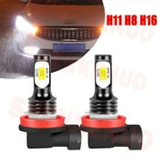 For Kia Optima 2011 2012 2013 2014 2015 LED Light Bulbs H11/H8 Fog Lights 2pcs