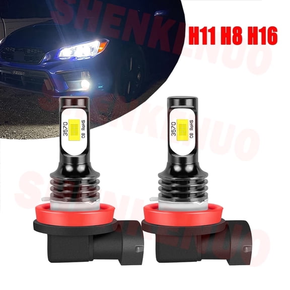 H11/H8 LED Light Bulbs for Subaru Outback 2010 2011 2012 2013 2014 2015 2016 2017 2018 2019 H11 Fog Lights 2pcs