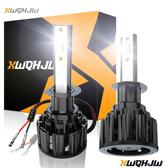 H11 LED Headlight  Bulbs, 55W  12000LM Super Bright LED Headlights Conversion Kit 6000K Cool White IP68 Waterproof, Pack of 2