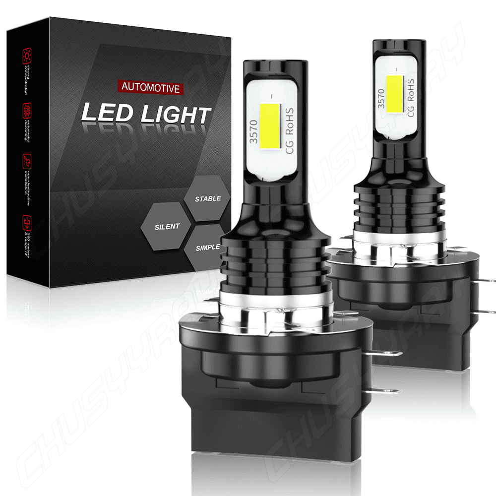 Fahren H4/9003/HB2 LED Headlight Bulbs, 60W 12000 Lumens Super