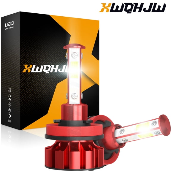 H11 LED Headlight Bulbs White High Low Beam 6000K Conversion Kit Super Bright  2Pcs