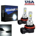 thumbnail image 2 of SHENKENUO H11 LED Headlight Bulbs | 6000K Cool White 330000LM | High/Low Beam | 2 Pack 2 of 3