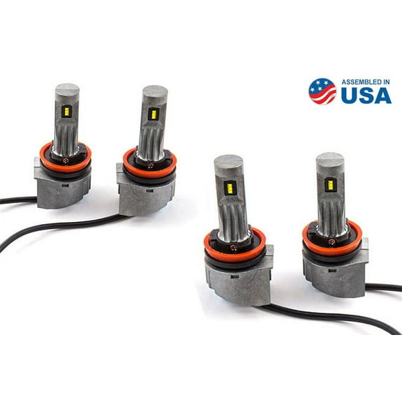 Diode Dynamics H11 SLF LED Yellow Set of 4
