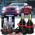 thumbnail image 1 of H13 9008 H16 PS24W LED Headlight Bulb foglamp Conversion Kit High Low Beam 12000LM, 1 of 12