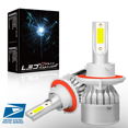 H13 9008 LED Headlight Bulb High Low Beam 6000K White Hi/Lo Headlamp