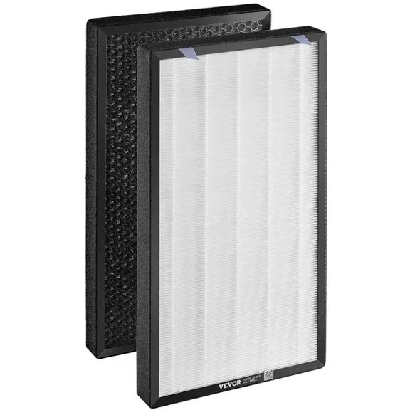 H13 Air Purifier Replacement Filter 2 in 1 Compact Lightweight Non Woven Fabric Activated Carbon Easy Install Square Purifier Fit