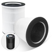 2 Pack True H13 HEPA Replacement Filter Compatible with AIRFIRE AP201 Air Purifier, Captures 99.997% Wildfire Smoke, Pollen, Pet Dander and Odors