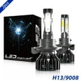 thumbnail image 1 of H13 High&Low Beam for Ford Freestyle 2005-2007 LED Headlight Bulbs Super Bright White 6000K 2x, 1 of 8