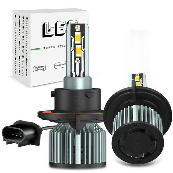 H13 LED Headlight Bulbs For Ford F150 2004-2014 F-250 F-350 Super Duty 2005-2022