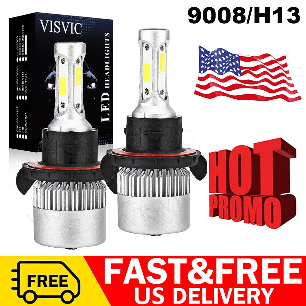 H13 LED Headlight Bulbs for Dodge Ram 1500 2500 3500 200612 High Low