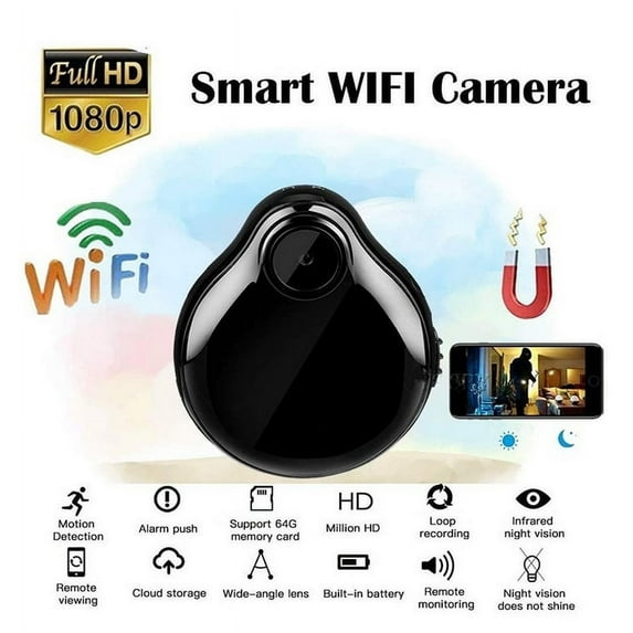 H13 Mini Camera Wireless Outdoor Sports Dv 1080p Action Compact Camera