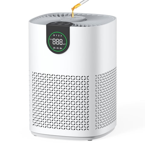 VEWIOR Air Purifiers for Home, Air Purifiers for Bedroom Large Room up to 1200 sq.ft with H13 HEPA Washable Filter, Aromatherapy, PM2.5 Display, Sleep Mode, Auto Mode for Dust, Smoke, Pets Hair