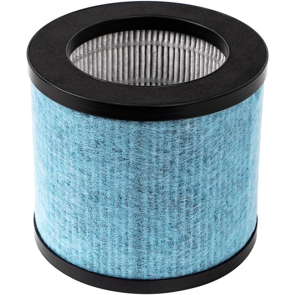 H13 True HEPA Replacement Filter, compatible with TOPPIN TPAP002 Air Purifier Comfort Air C1,3in-1 H13 True HEPA Filter