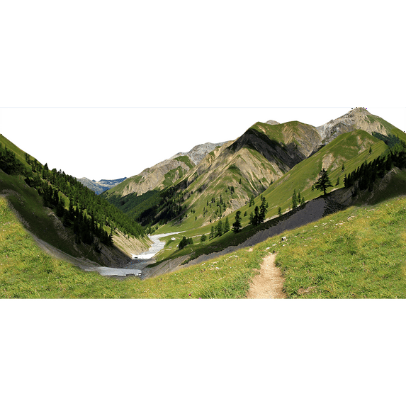 H13112 Swiss Alps Tree Line 3 pack