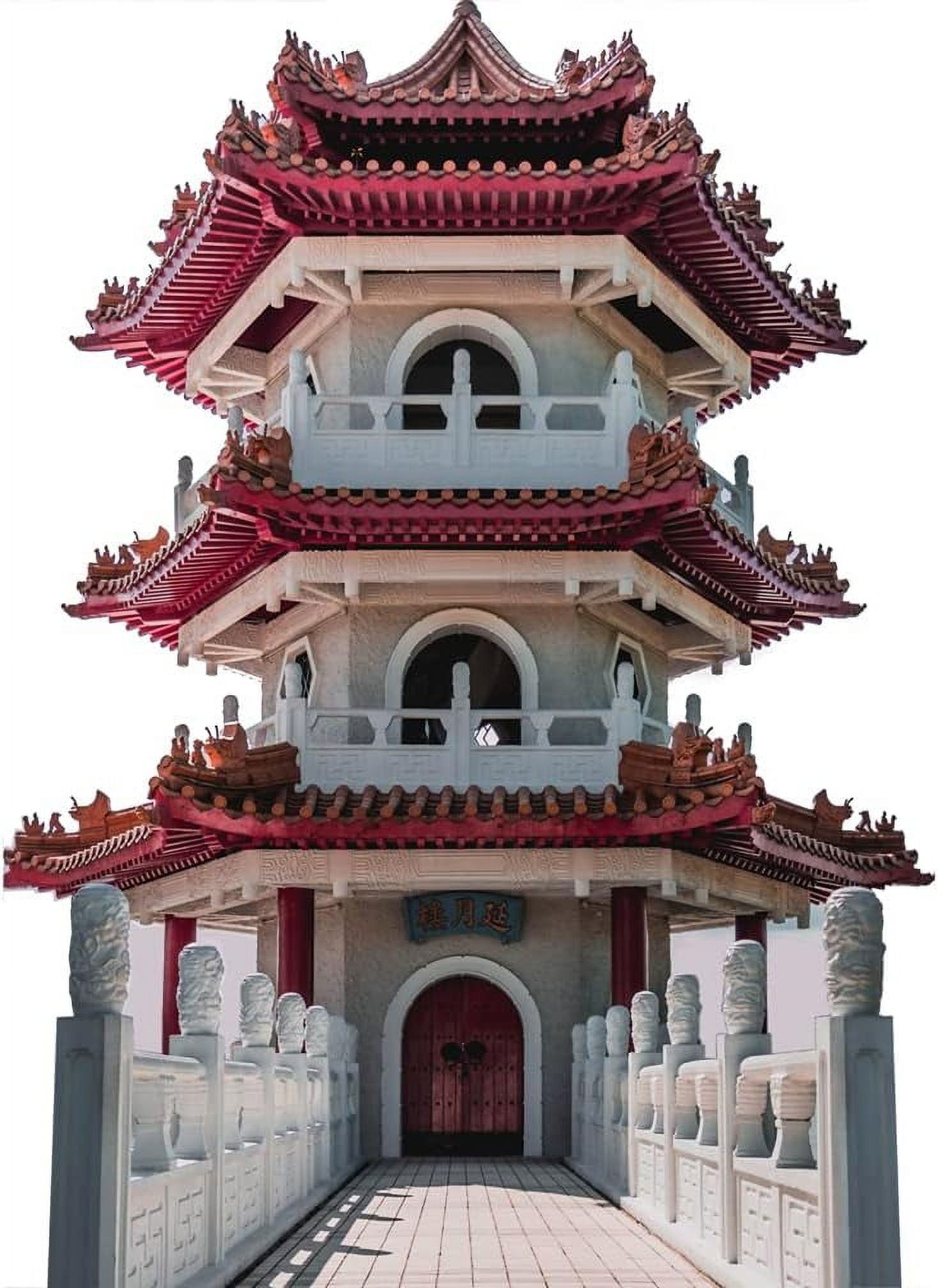 H13150 Pagoda Chinese Garden Singapore Jurong East Cardboard Cutout