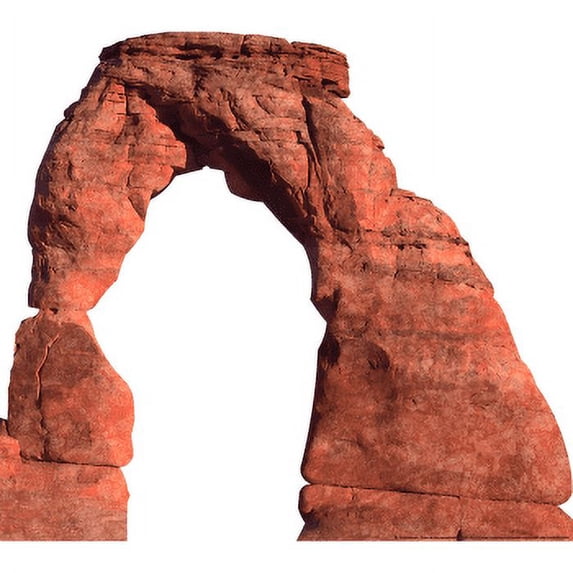 H13562 Delicate Arch Landmark Utah Cardboard Cutout Standup Standee