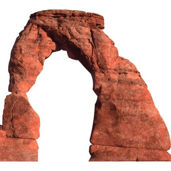 H13562 Delicate Arch Landmark Utah Cardboard Cutout Standup Standee