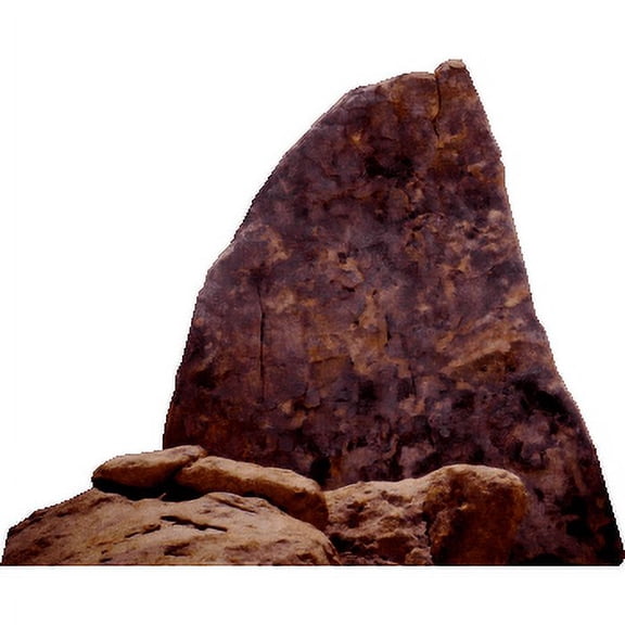 H13565 Shark Fin Mountain Meru Peak Himalayas Cardboard Cutout Standee Standup