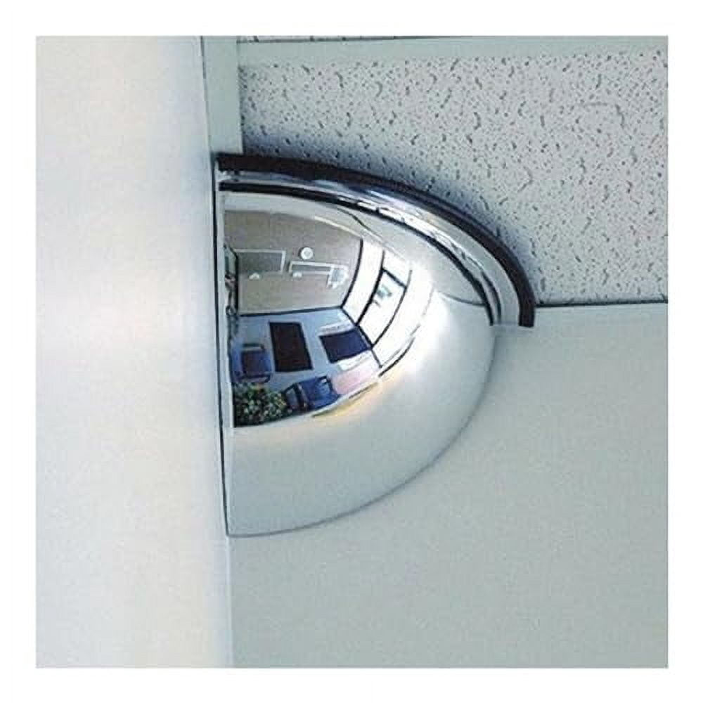 H141365F Quarter Dome Acrylic Mirror, 36" Dia.