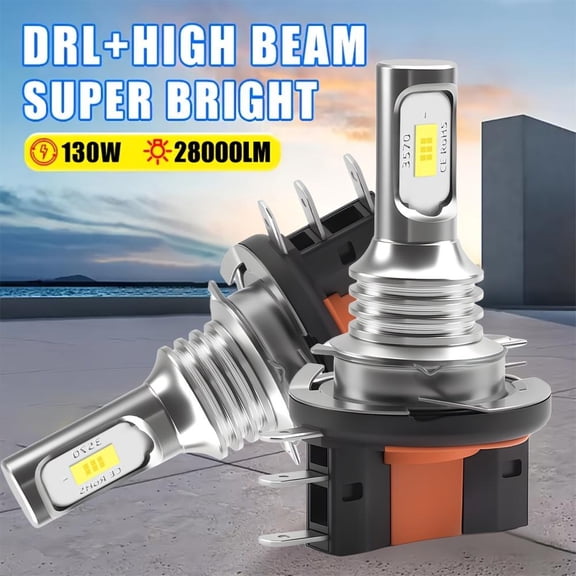 H15 LED Headlight Lamp Bulb Canbus Headlight Canbus H15 Auto Lamp Canbus No Error 12V 24V for Car Lamp