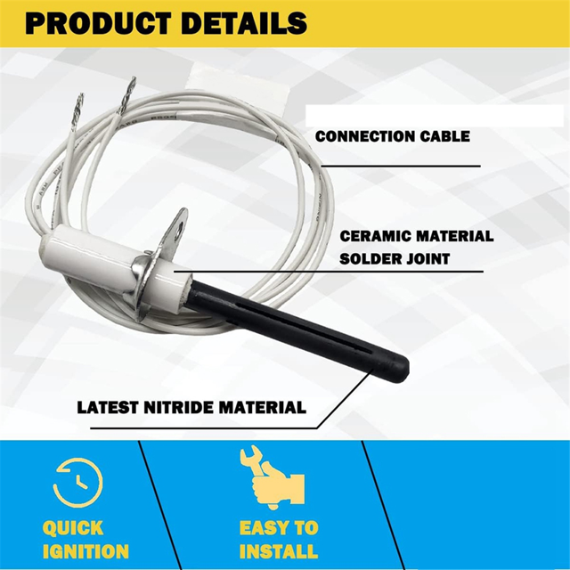 H150 Universal Silicon Nitride Hot Rod Accessories for GasFired Forced