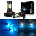 thumbnail image 1 of H16 5202 LED Fog Light Bulbs 8000K Ice Blue,Fit for Chevrolet Avalanche Tahoe(07-14) Camaro (10-13) Colorado (15-17),High Power 50W LED Bulbs for Signal, Turn, Brake, Parking, Tail, DRL Fog Lights, 1 of 9