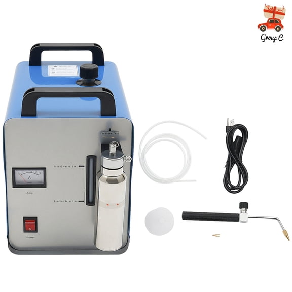 H160 75L Oxygen Hydrogen HHO Gas Flame Generator Torch Acrylic Polisher Machine