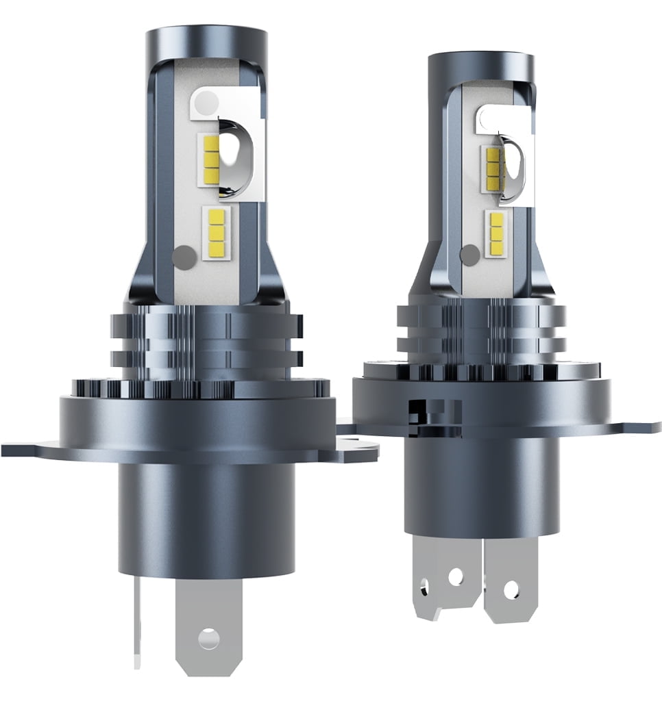 H19 H4 9003 HB2 HS1 LED Headlight Bulbs Fog Lamp 12V 24V 20000Lm Bright 30W 6500K Fanless EMC Plug and Play for Cars Motorcycles Trucks 2pcs