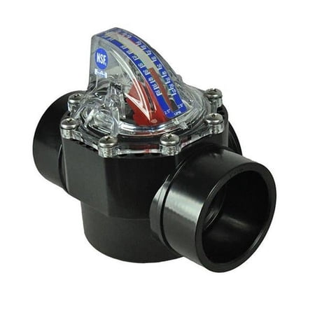 H2 Flow Controls FLVFV25 2.5 in. Flow Vis-Flow Meter