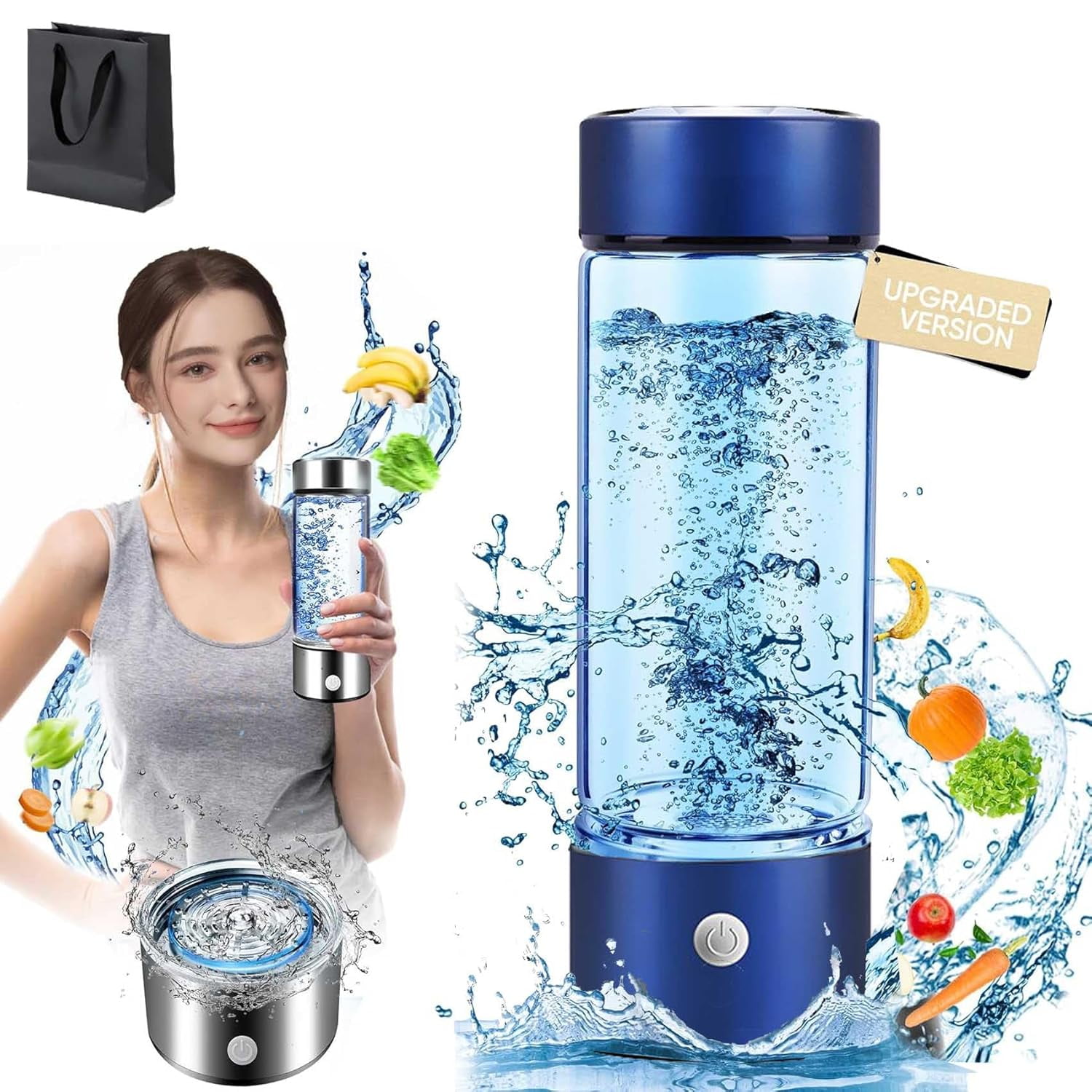 HYDROGEN - hydrogen上下セット H2 Next - H2next Hydrogen Water Bottle - H2 Next Hydro Water