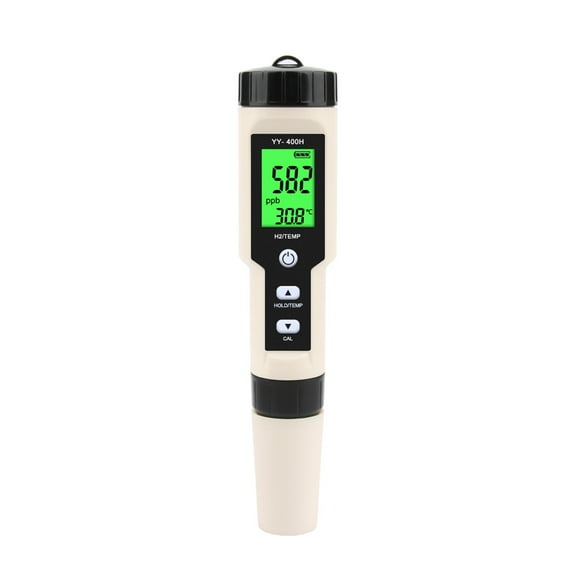 H2/TEMP Meter 0-4000ppb Digital Hydrogen Water Quality Monitor Tester ATC For Drinking Aquariums Laboratory ,Multifunctional