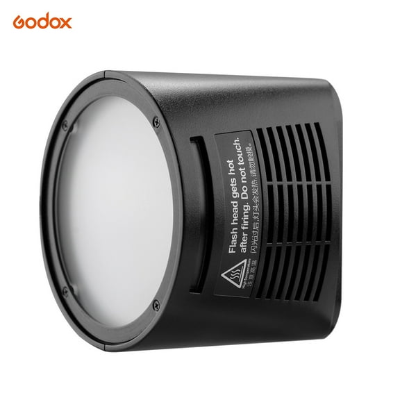 H200R 200W Ring Flash Head with Spiral Flash Tube Magnetic Accessory Port for EC200 AD200 Pocket Flash Speedlite