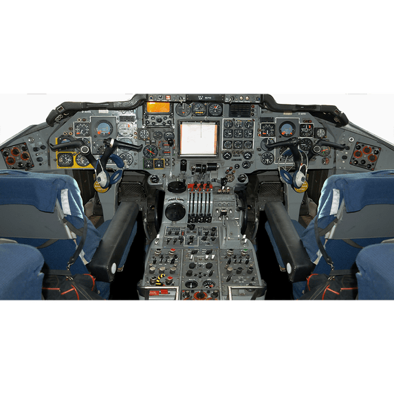 H20236 Lifesized Airplane Cockpit