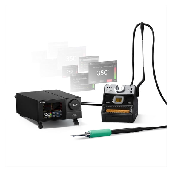 H240 High Power Soldering Station, PID Control & HX1 Auto Sleep Stand