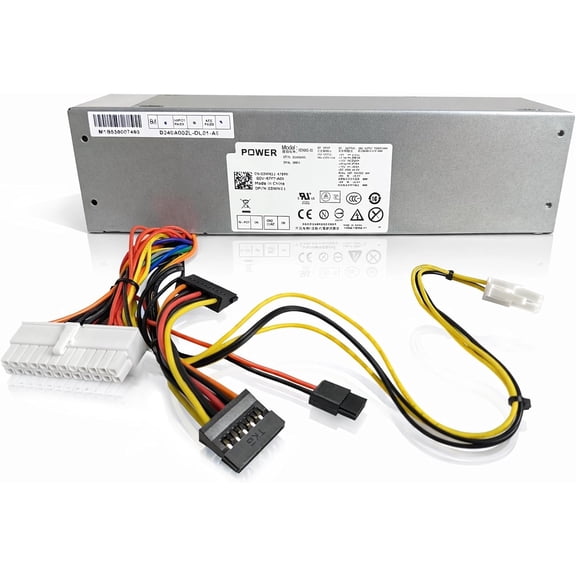 H240AS-01 H240AS-00 L240AS-00 2TXYM 3WN11 240W Optiplex 7010 SFF Power Supply for Optiplex 390 790 960 990 3010 9010 Small Form Factor Systems CCCVC 3RK5T ac240as-00 D240ES-00