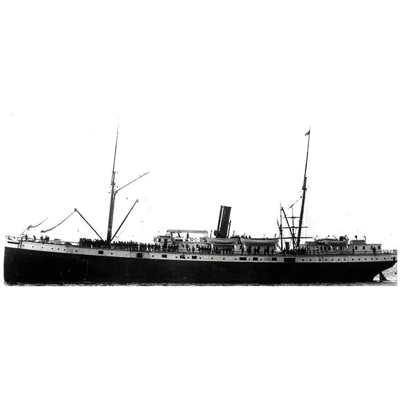 H27033 SS Valencia Ghost Ship Cardboard Cutout Standee Standup
