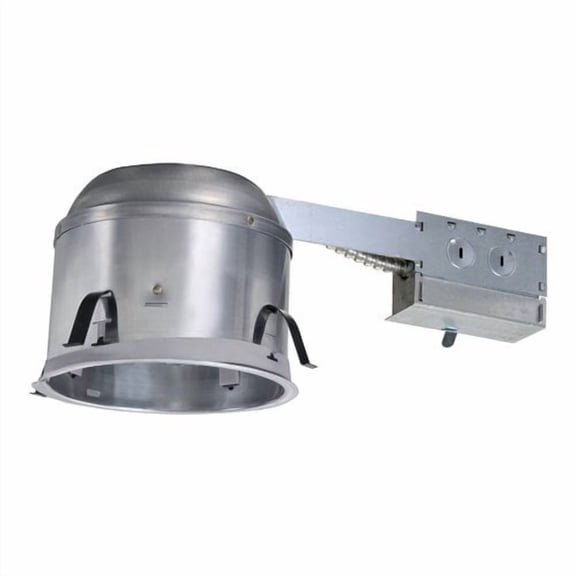 Open Box H2750 6 In. Aluminum LED Recessed Lighting Housing For Remodel Shallow Ceiling, T24, Insulation Contact, Air-Tite
