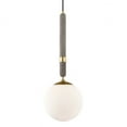 thumbnail image 1 of H289701L-AGB-Mitzi-Brielle-1-Light Large Pendant in Style-9.5 Inches Wide by 26.75 Inches High-Aged Brass Finish    -Traditional Installation, 1 of 2