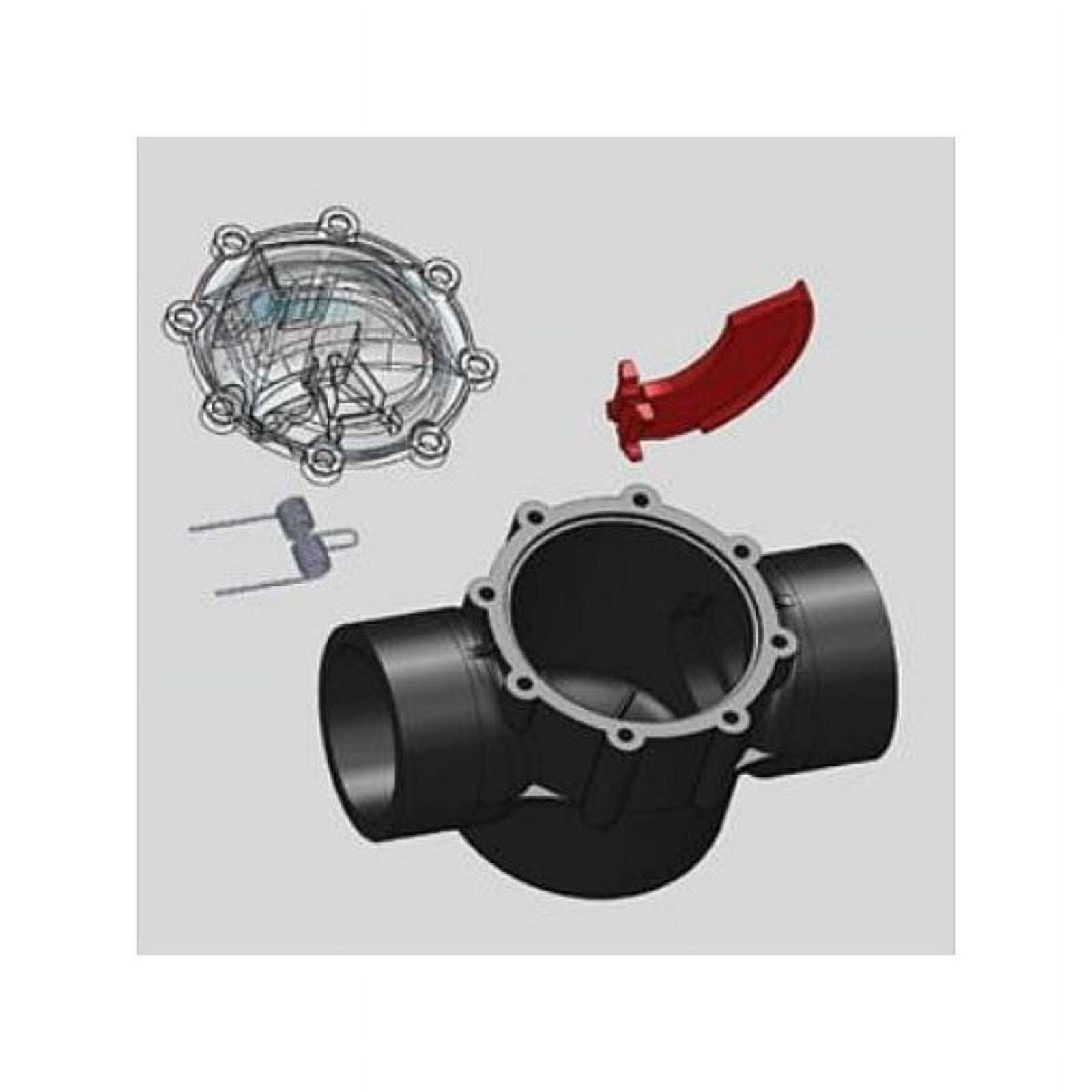 H2Flow FVJR Flow 2"Slip x 2.5"SPG Flow Meter Check Valve with Retrofit