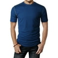 thumbnail image 1 of H2H Mens Active Short Sleeve Crew-Neck Lightweight Cool T-Shirts Basic Designed (CMTTS263), 1 of 6