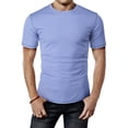 thumbnail image 1 of H2H Mens Cool Dry Compression Short Sleeve T-Shirts LIGHTBLUE US S/Asia M (CMTTS264), 1 of 6