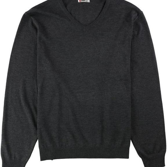 H2H Mens Heathered Pullover Sweater, Grey, XX-Large