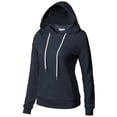 thumbnail image 1 of H2H Womens Casual Slim Fit Pullover Hoodie Sweatshirt Long Sleeve Solid Colors (CWOHOL032), 1 of 6