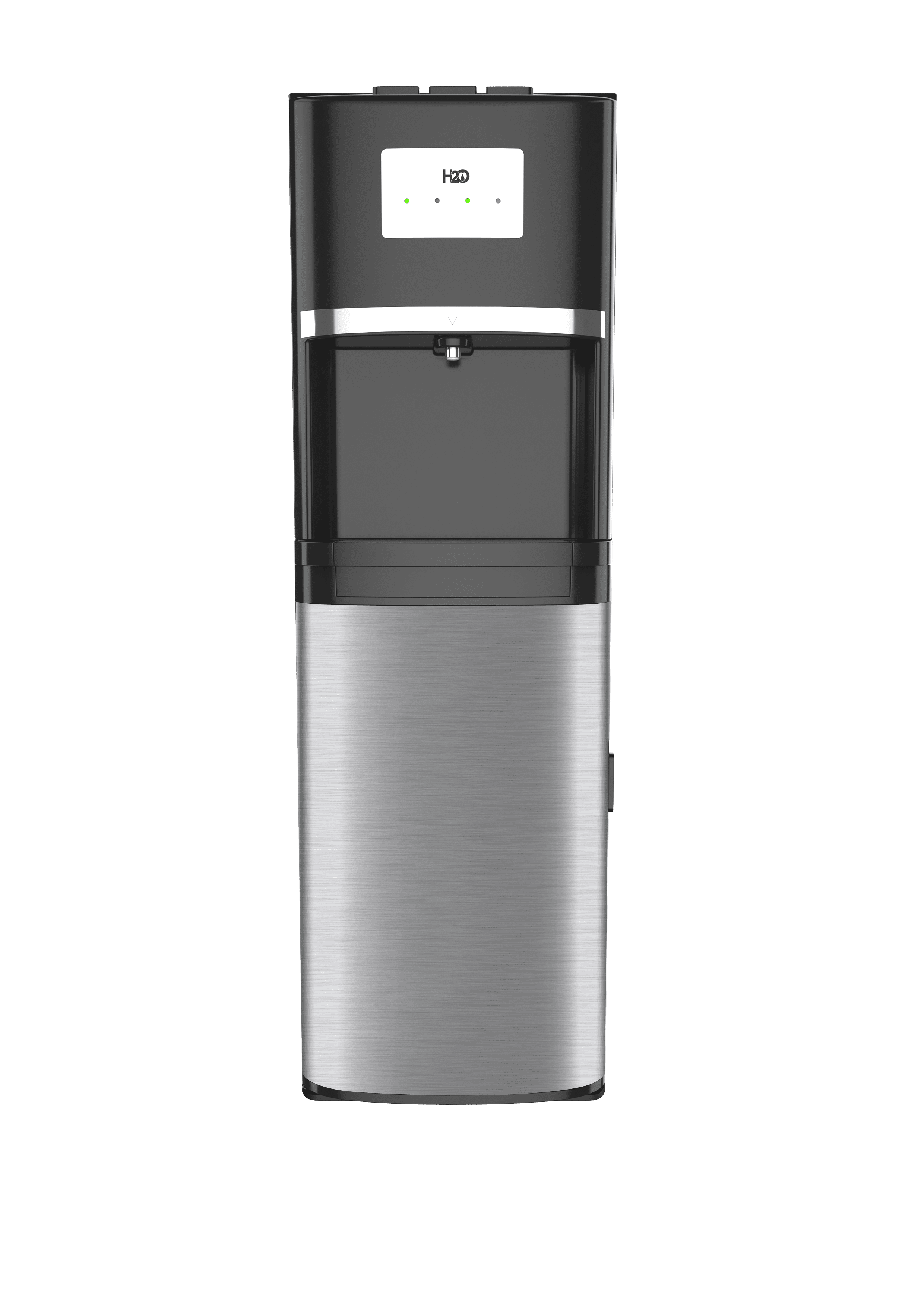 H2O72T Bottom Load Water Dispenser in Black, Providing 4048° F Cold