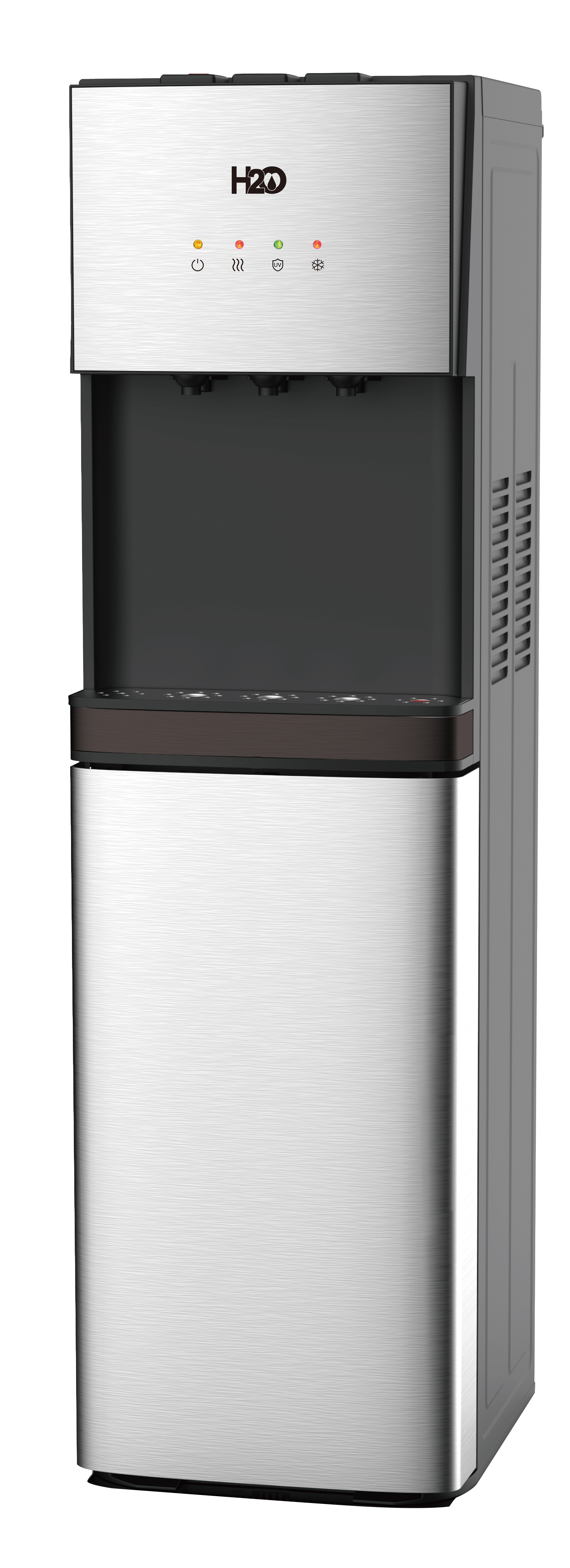 H2O-96UT UV Self-Cleaning Bottom Load Water Dispenser in Black with 40-48° F Cold Water Temperature, h2o - image 1 of 10
