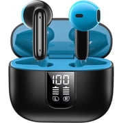 H2O Audio RIPT-LITE Wireless Bluetooth 5.4 Earbuds   Active Noise Cancelling, Sweatproof Headphones with Mic, Touch Controls, 30-Hour Battery, IPX5 for Gym Workouts and Everyday Use
