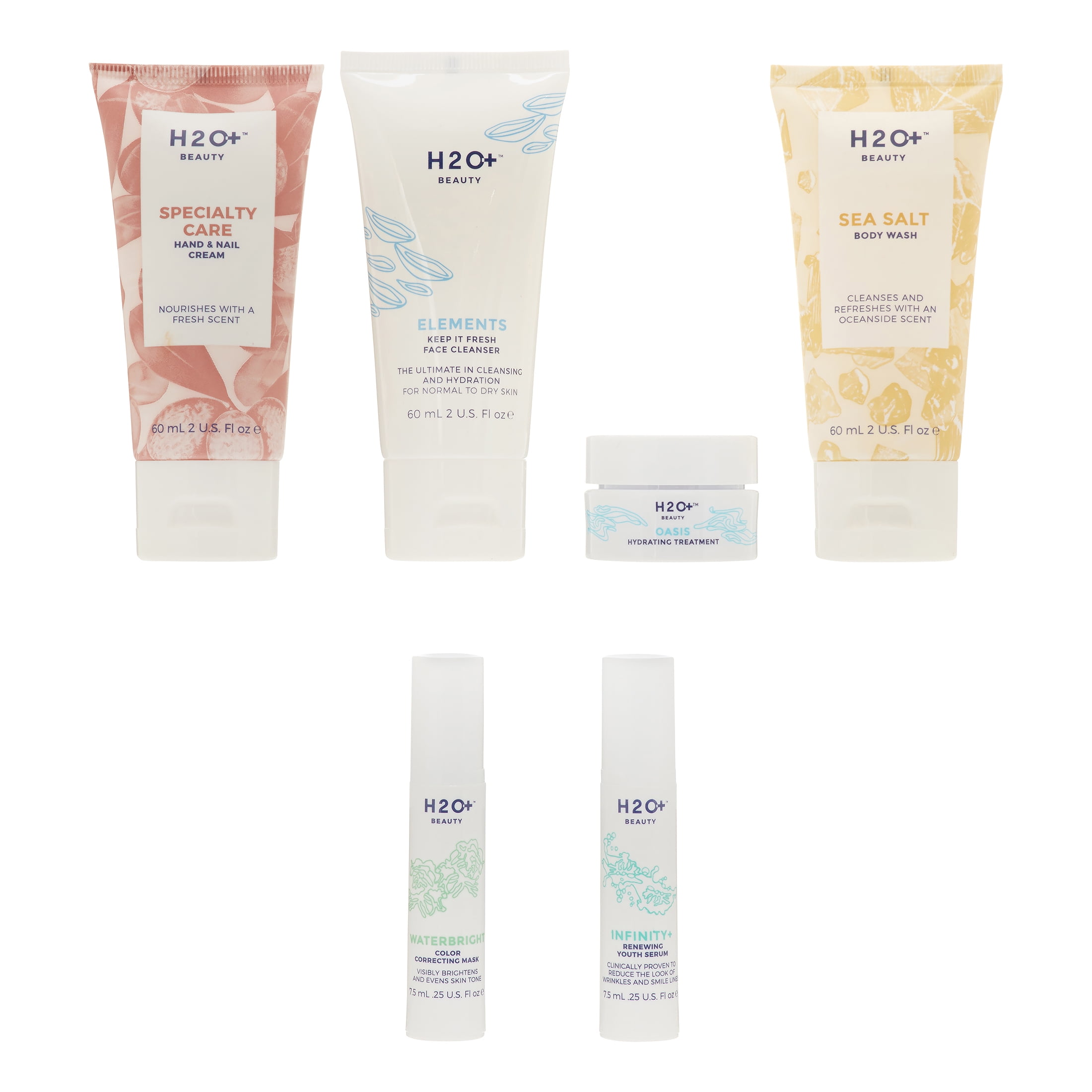 H2O+ Beauty Must Have 6-piece Mini Favorites Set