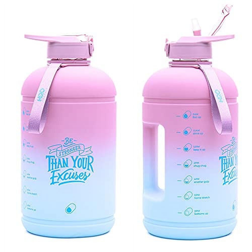 Sunny Morning – Inspo 1 Gallon Water Bottle With Time Marker – H2O Capsule